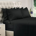 DREAMCARE King Size Sheets Set - 6 pcs Breathable Cooling Sheets King Size by DREAMCARE