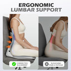 Foldable Ergonomic Lumbar Support Seat for Office Chairs - Image 3