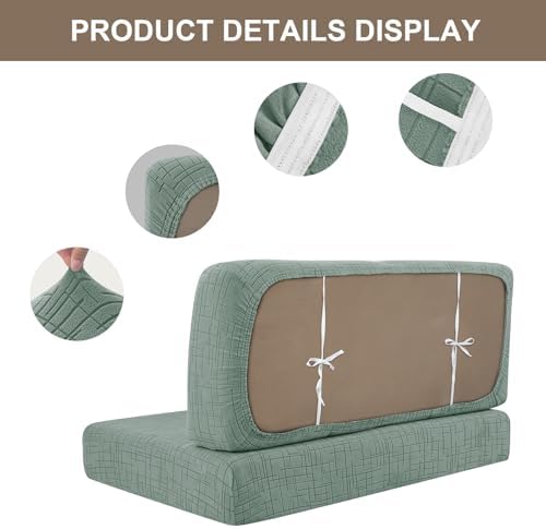 Eco-Ancheng RV Dinette Cushion Covers Seat Covers Camper Cushions Slipcover - Image 3