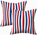 EMMTEEY Stripes Pillow Covers 24x24 Throw Pillow Cover Set of 2 by EMMTEEY