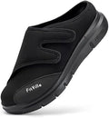 FitVille Orthopedic Slippers for Men with Arch Support, Extra Wide Slip-On Design for All-Day Comfort Ideal for Diabetes, Neuropathy, Swollen Feet & Lymphedema by WorldsPremiumComfortableShoes