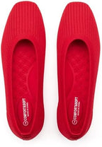 Frank Mully Women's Flats Square Toe Flats Comfortable Slip on Washable Ballet Flats Shoes for Women Dressy Work by FRANKMULLY