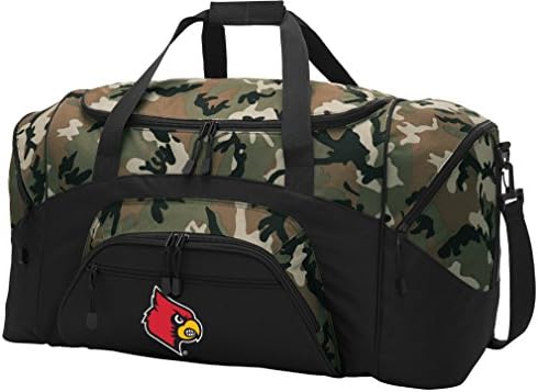 Large Louisville Cardinals Duffel Bag by BroadBayPersonalizedGifts