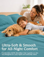 Full Size Sheets, Cooling & Soft Deep Pocket Bed Sheet Set, 4PC - Image 2