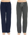 U2SKIIN 2 Pack Pajama Pants for Women Soft, Cotton Comfortable Womens Lounge Lightweight Sleep Pj Bottoms by U2SKIIN