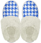 Cotton Slippers With Fluffy Edges House Slippers Non‑Slip Sole by Unknown