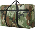 Camouflage Heavy Duty Moving Bags with Zippers, Waterproof 600D Oxford Cloth Storage Bag for Clothes Comforters Bedding, Extra Large Reusable Moving Totes with Reinforced Handles (X-Large) by YPYUANPEI