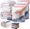 No Pump Vacuum Storage Bags,Thickened Stereoscopic No-Pump Vacuum Compression Bag,3d Compression Bags For Storage Press & Seal Large Capacity For Comforters, Blankets, Clothes & Closet (3PCS-Large) by Unknown