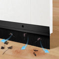 2 Pack Retsun Door Brush Sweep, 1.5 in x 39.37 in, 6.5ft Total by HOME