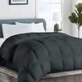 COHOME All-Season Oversized Queen Size Comforter Duvet Insert - Dark Grey by COHOME