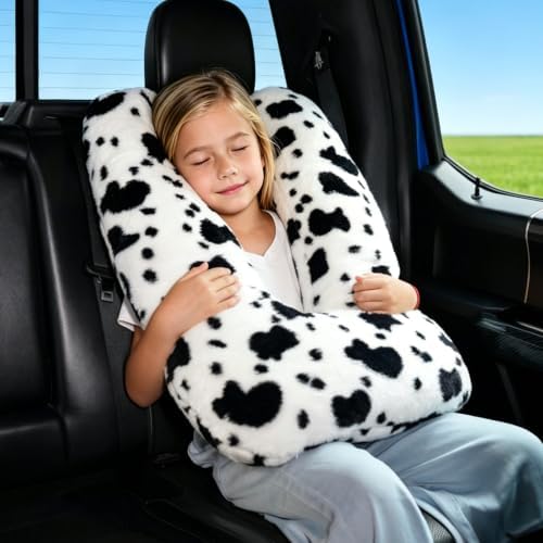 Atablyn Ergonomic Neck Pillow for Travel with Shoulder Wrap Design, Head and Neck Support for Kids & Adults on Airplane, Car and Train - Image 5