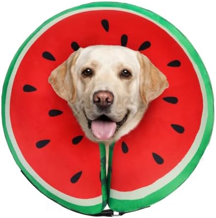 SCENEREAL Recovery Donut Collar for Medium Large Dogs, Soft Dog Cone by SCENEREAL