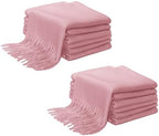 12Pcs Shawls Bulk Pashmina Wraps for Wedding Shawls and Wraps for Guests by Upriver