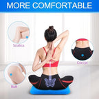 KYSMOTIC Large Gel Seat Cushion for Long Sitting (Large & Thick), Soft & Breathable, Gel Cushion for Wheelchair Reduce Sweat, Chair Cushion for Office Chair (Black Cover) - Image 5