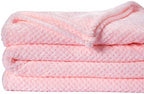 Fuzzy Throw Blanket, Plush Fleece Blankets for Adults, Toddler, Boys and Girls, Warm Soft Blankets and Throws for Bed, Couch, Sofa, Travel and Outdoor, Camping (Queen(80"x90"), XXL-Baby Pink) - Image 2