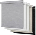 Boolegon Blackout Roller Shades for Windows, Light Grey, 31" W x 48" H by Boolegon