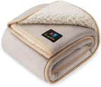 Luciphia Waterproof Blanket for Large Dog, Reversible Sherpa Couch Cover by luciphia