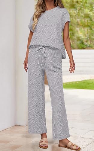 PRETTYGARDEN 2 Piece Sets For Women 2026 Summer Outfits Casual - Image 2