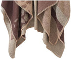 Lacavocor Women's Shawl Wrap Poncho Cape Cardigan Open Front - Image 4