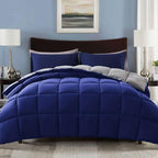 Decroom Lightweight 3 Pieces Comforter Set Cal-King Quilted Duvet Insert by Decroom