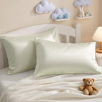 NTBAY Toddler Pillows with Pillowcases Set, 4 Piece 13 x 18, Ivory - Image 3