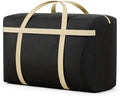 Quilt Storage Bag, Waterproof, Thickened, Oxford, Black, 105L by Unknown