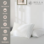 Bella Coterie | Luxury Bamboo Viscose Queen Size Pillowcase Set - Image 2