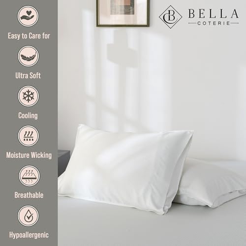 Bella Coterie | Luxury Bamboo Viscose Queen Size Pillowcase Set - Image 2