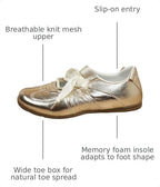 Women's Lace-up Fashion Ballerina Sneakers Dressy Ballet Flats Comfortable Tennis Walking Casual Shoes Fashion Lightweight Workout Athletic Low Top Glossy Round Toe Sports Dance Shoes - Image 3