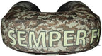 U.S. Marine Corps Memory Foam Travel Neck Pillow, U-Shape, Digital Camouflage, Semper Fi, USMC Emblem, Medium Firmness - Image 3