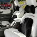Car Pillow for Ford Bronco,Car Neck Pillow,Lumbar Support Pillow for Car,Memory Foam Pillow,Ergonomic Pillow,Adjustable and Washable,Car Essentials for Long Trips,Car Accessories,Suede,1 Set by Unknown
