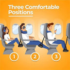 Foot Hammock for Plane Travel 8PCS Travel Hammock - Adjustable, Airplane Footrest, Outdoor/Office - Image 4