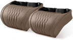 Memory Foam Car Headrest Pillow, Car Neck Pillow for Driving (Brown, 2 Pcs) by Unknown