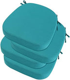 idee-home Outdoor Chair Cushions Set of 4, 19" x 19" D-Shaped by idee-home