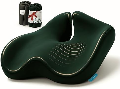 Seat Cushion for Tailbone Pain Relief, Extra Large Office Chair Cushion by Sitcushion