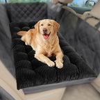 Dog Car Bed Non-Slip Backseat Extender Pet Mat, 48"x24.6" Flannel by Loiion