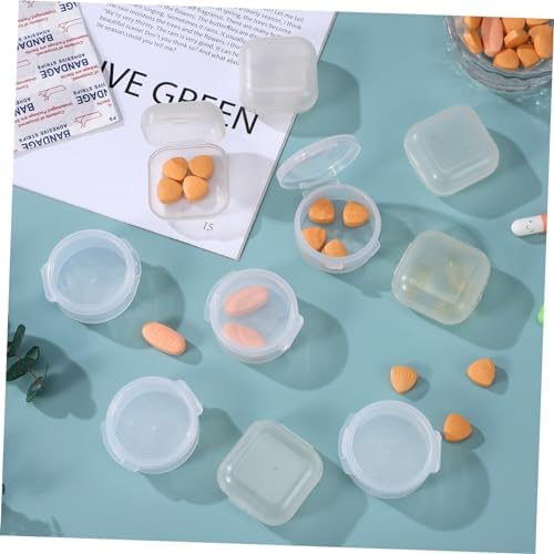 40pcs Mini Ear Storage Case Jewelry Box for Organizing Beads Pill Containers and Designs Material for Crafts and Jewelry Storage - Image 2