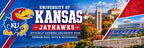 Large University of Kansas Camo Duffel Bag - Image 5