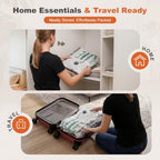 Rechargeable Wireless Pump Travel Vacuum Bags, 15 Pack Portable Storage Bags for Travel and Home, Compression Packing Seal for Clothing, Clothes, Blankets, Luggage, Suitcase (15) - Image 4