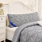 ZonLi Body Pillow for Adults Side Sleeper, Light Grey - Image 3