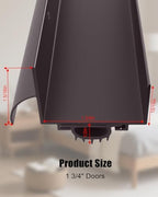 1 Pcs 1-3/4" x 36" U Shaped Aluminum Door Bottom Sweep - Image 6