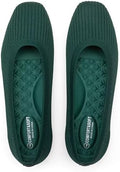Frank Mully Women's Flats Square Toe Flats Comfortable Slip on Washable Ballet Flats Shoes for Women Dressy Work by FRANKMULLY