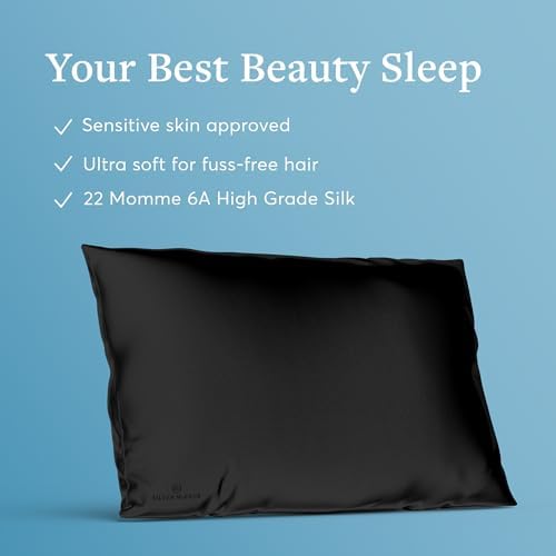 Mulberry Silk Pillowcase for Hair and Skin, 22 Momme 100% Silk - Image 2