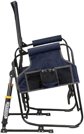 GCI Outdoor Stowaway Rocker - Navy Topo - Image 4