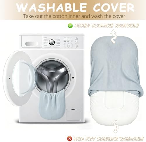 Infant Support Cushion, Extra Large Muslin Baby Lounger for Newborn 0-24M - Image 6