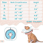 Supet Raised Inflatable Dog Cone Collar to Stop Licking, Soft Dog Cone Alternative After Surgery, Doggie Neck Donut Collar for Small Medium Large Dogs - Image 6