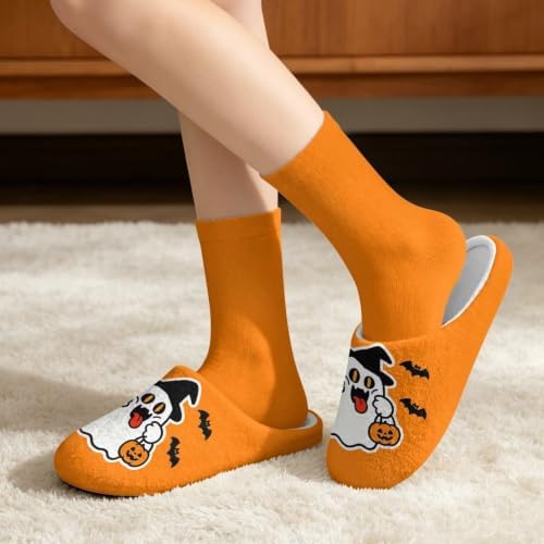 Christmas Slippers for Women Washable House Shoes with Cute Socks - Image 2