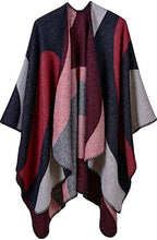 Lacavocor Women's Shawl Wrap Poncho Cape Cardigan Open Front by Lacavocor