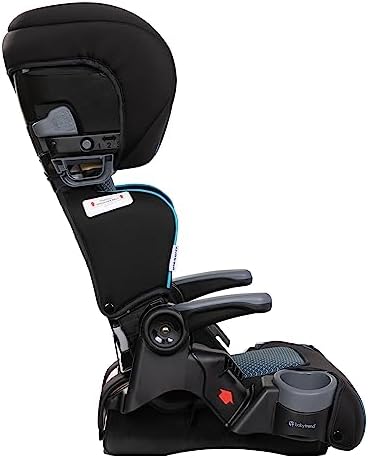 Baby Trend Protect 2-in-1 Folding Belt-Positioning Booster Seat, Aqua Tech - Image 4