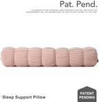 Pat. Pend. Body Pillow for Adults, 47 Inch, Soft Pastel Pink - Image 2